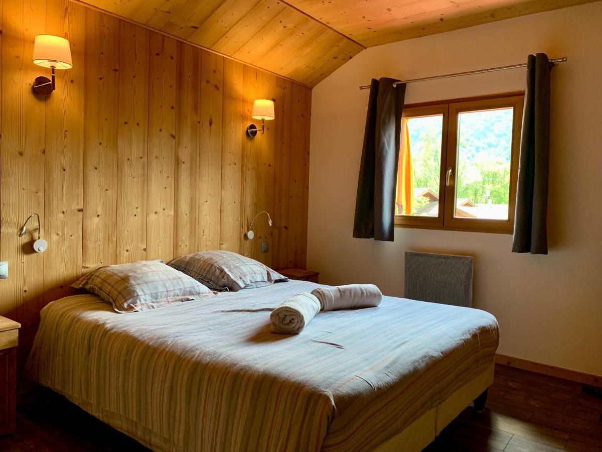 Appartement Avec Jacuzzi Dans Chalet Prive, Grande Terrasse, Parking Gratuit Les Houches Bagian luar foto